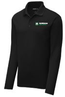 ST640LS-McNick Uniform Long Sleeve Polo - Black